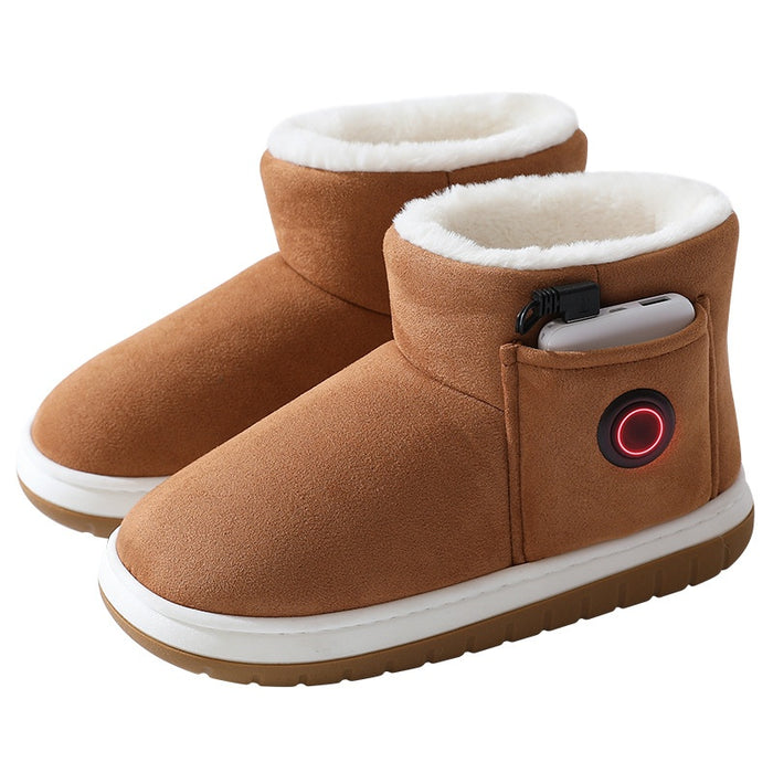 Plovena Heated indoor boots with plush lining