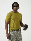 Moisture-Wicking Men's Top - Durable Short-Sleeve, Polyester, Daily Outdoor Wear