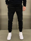 Comfortable Loose Fit  Cargo Trousers for Women with Practical Pockets and Elastic Waistband