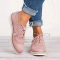 Women's Moccasins with Lace Closure, Lightweight and Durable Ladies Moccasin Shoes for Casual and Work Wear
