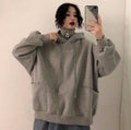 Oversized Cozy Womens Hoodie - Mid Length Fleece Winter