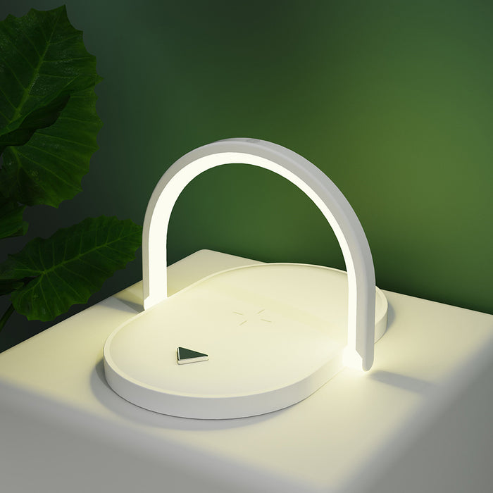 Plovena Foldable bedside lamp with wireless phone charger
