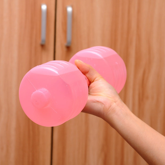 Plovena Water-filled dumbbell with a flat, non-roll side