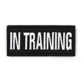 In Training Patch Black Hook And Loop Harness Patch Fall 2025 Trend Easy Attach For Walks And Training Status