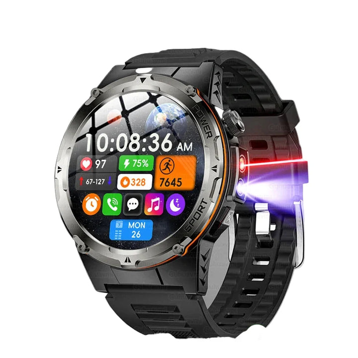 GPS Sports Smart Watch With AMOLED Display Compass NFC HD Calls Waterproof 500mAh Battery Fall 2025 Outdoor Trend