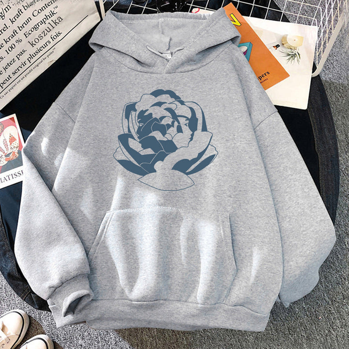 Oversized Cozy Hoodie - Pullover, Polyester, Streetwear