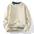 Soft Mens Crewneck Jumper - Relaxed Knit, Warm Casual