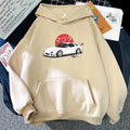 Lightweight Unisex Hoodie - Drop-Shoulder, Cotton, Everyday