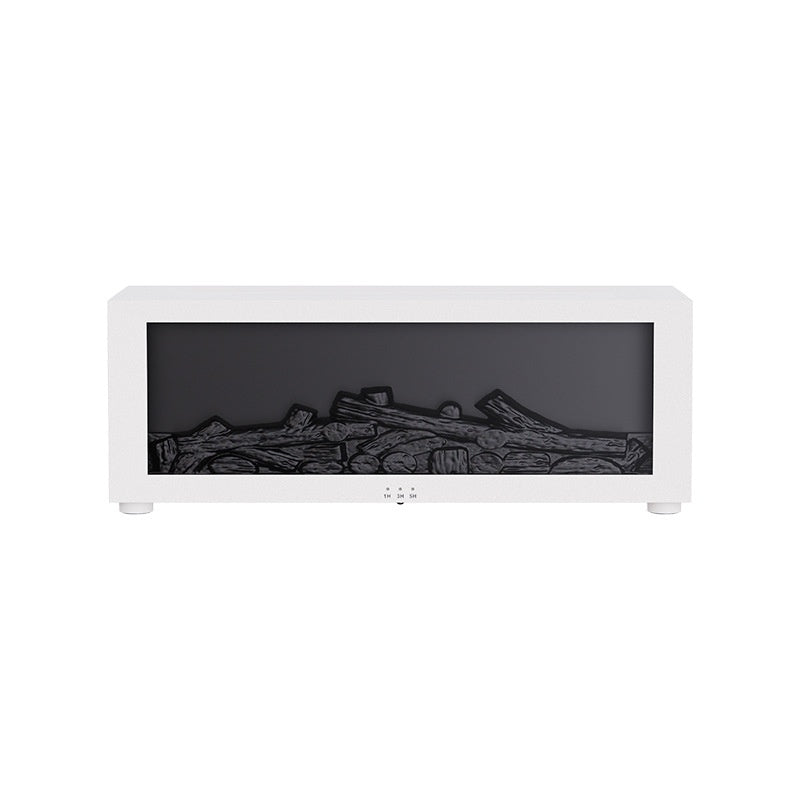 Black fireplace diffuser with flame mist