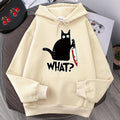 Oversized Men’s Hoodie - Graphic Pullover, Wool Lined Casual