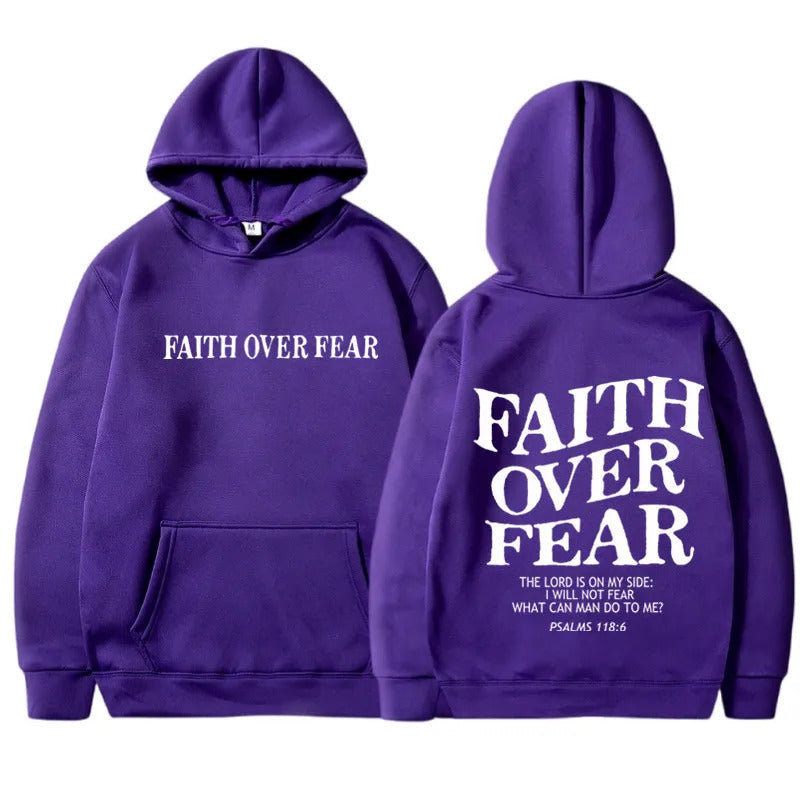 Warm Relaxed Unisex Hoodie - Fleece Lined Polyester, Street