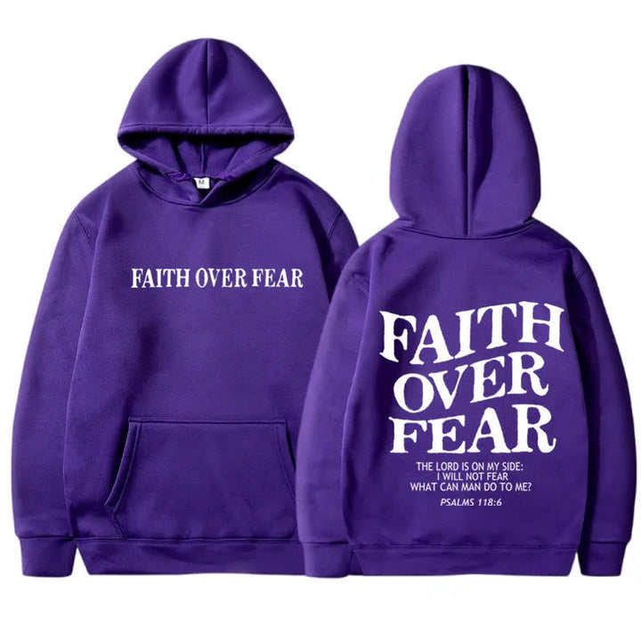 Warm Relaxed Unisex Hoodie - Fleece Lined Polyester, Street