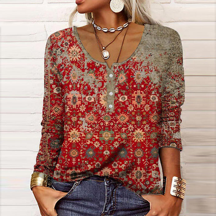 Elegant Top for Women Breathable Blouse - Stylish Comfort for Any Occasion, Versatile Fashion Apparel