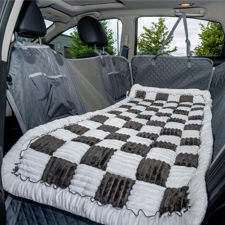 Backseat Dog Bed Large Plush Pet Car Seat Bed For Cozy Rides Fall 2025 Travel Must Have Mess Free