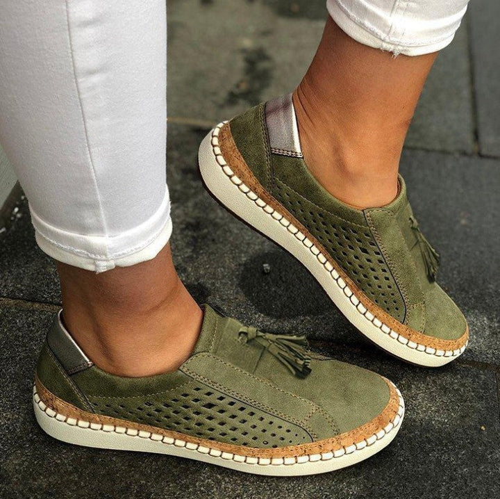 Breathable Slip-On Shoes with Orthopaedic Support and Lightweight Comfort for Everyday Wear