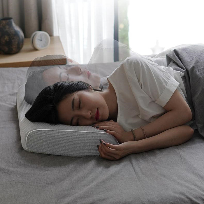 Plovena Memory foam pillow with adjustable height insert