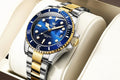 Quartz Watch Stainless Steel Date Classic Dress Watch Gift