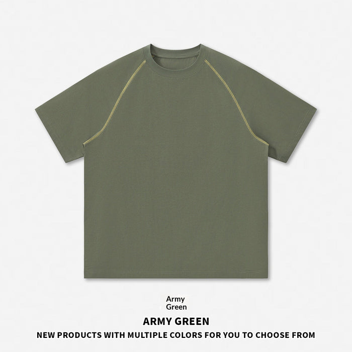 Quick-drying men's t-shirt - pullover, cotton, for outdoor activities and workouts