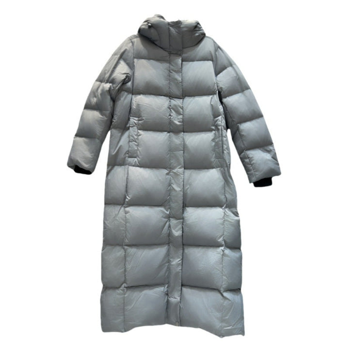 Insulating Women’s Down Coat - Ultra Long Goose Down