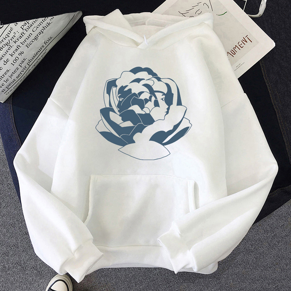 Oversized Cozy Hoodie - Pullover, Polyester, Streetwear