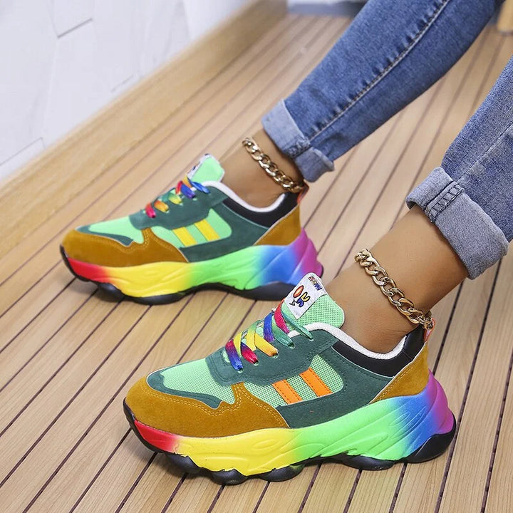 Lightweight Arch Support Trainers with Spacious Toe Box and Gel Cushioning for Comfort and Stability