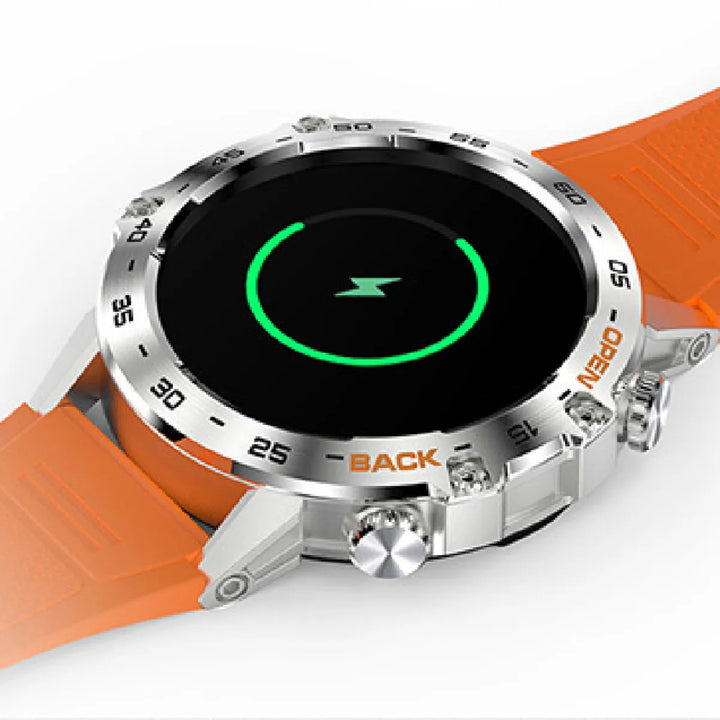 Smart Watch Military Grade Outdoor Fitness Tracker 10ATM Waterproof 100 Plus Sports Modes Fall 2025 Gift