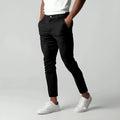 Men's Stretch Trousers, Ultra-Stretch Fabric, Comfortable Fit for Work and Casual Wear, Available in Slim, Regular, and Relaxed Styles