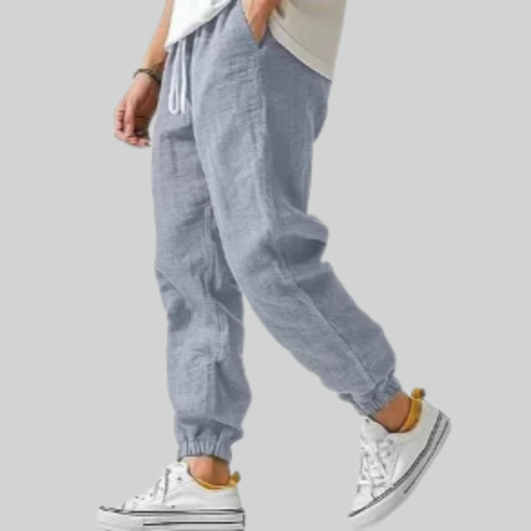 Spring Summer Casual Trousers Men&