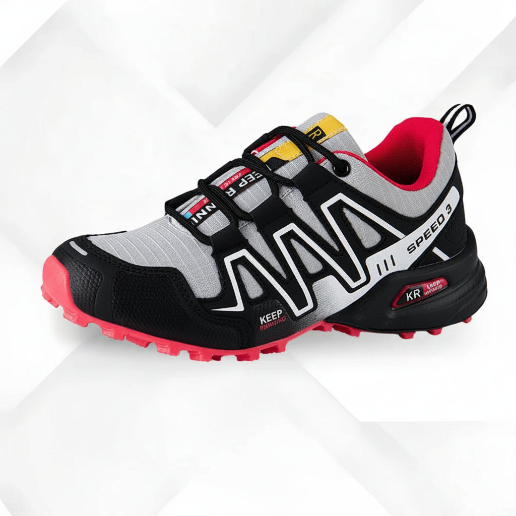 Lightweight Orthopaedic Hiking Shoes for Women with Non-Slip Sole, Ergonomic Design, and Shock Absorption for Comfort and Stability