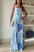 Elegant Long Sleeve Maxi Dress with Arc Back Design, Lightweight Fabric for Special Occasions, Flattering Fit for Women