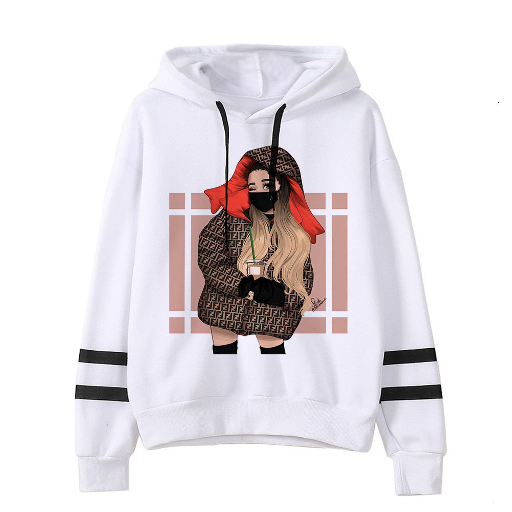 Soft Relaxed Hooded Jumper - Pullover, Modal, Casual