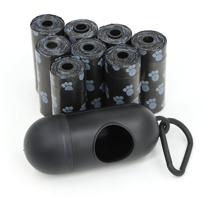 Dog Waste Bags With Dispenser - Heavy-Duty Leak-Proof Poop Bags, 8 Rolls Of 15, Travel-Ready Fall 2025