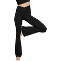 Relaxed women's high-waist solid casual trousers – slim fit polyester full-length Trousers, everyday style
