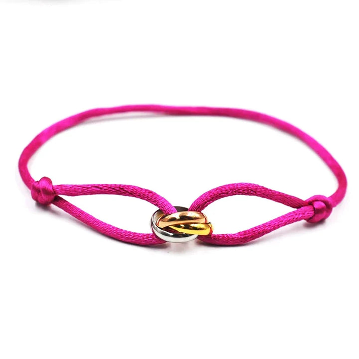 Bracelet Rope Chain Wrap Bracelet Adjustable Unisex jewellery 3 Metal Buckle Fall 2026 Trend Gift