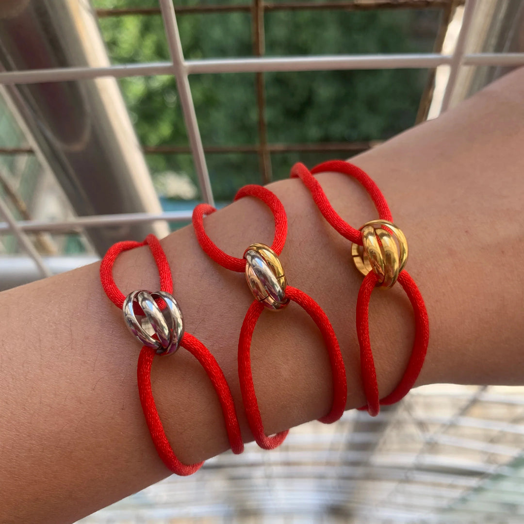 Bracelet Rope Chain Wrap Bracelet Adjustable Unisex jewellery 3 Metal Buckle Fall 2026 Trend Gift