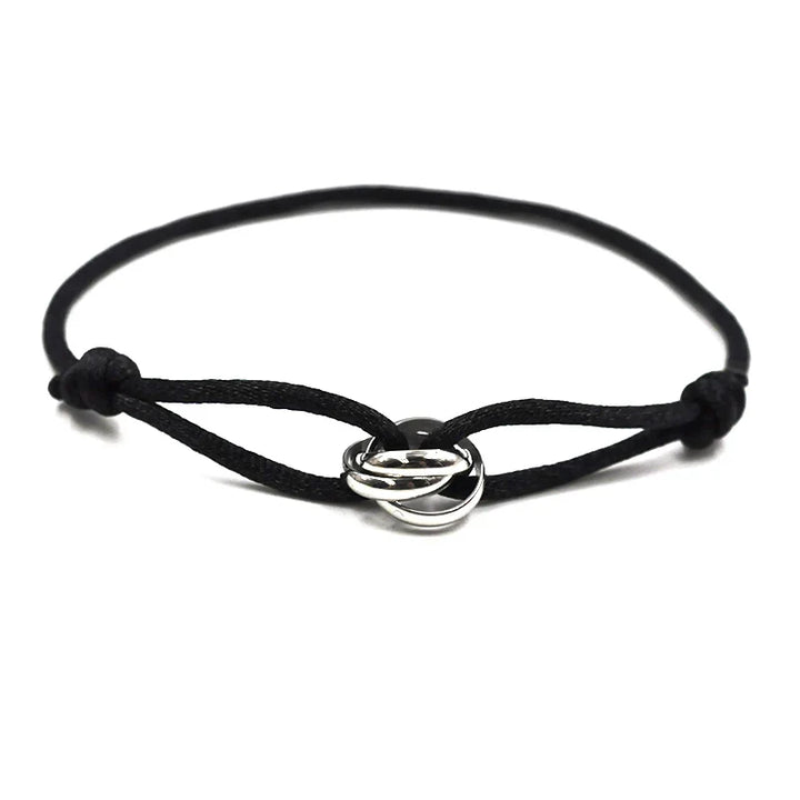 Bracelet Rope Chain Wrap Bracelet Adjustable Unisex jewellery 3 Metal Buckle Fall 2026 Trend Gift