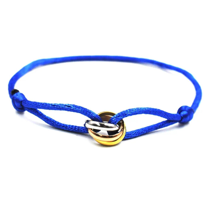 Bracelet Rope Chain Wrap Bracelet Adjustable Unisex jewellery 3 Metal Buckle Fall 2026 Trend Gift