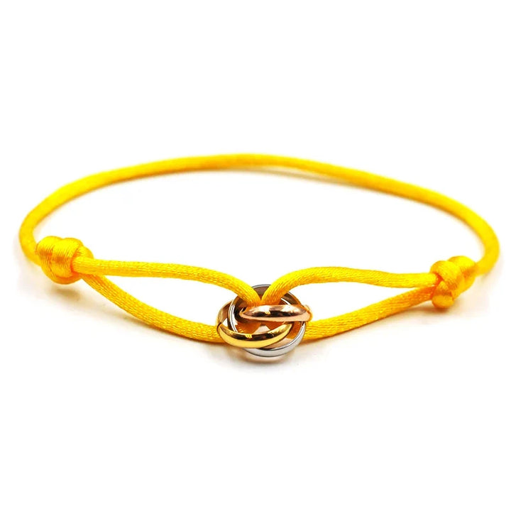 Bracelet Rope Chain Wrap Bracelet Adjustable Unisex jewellery 3 Metal Buckle Fall 2026 Trend Gift