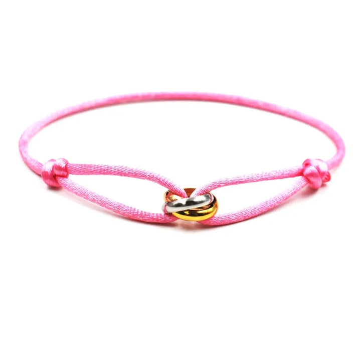 Bracelet Rope Chain Wrap Bracelet Adjustable Unisex jewellery 3 Metal Buckle Fall 2026 Trend Gift