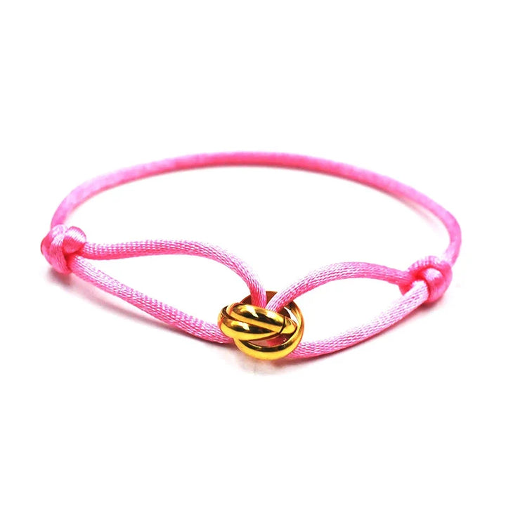 Bracelet Rope Chain Wrap Bracelet Adjustable Unisex jewellery 3 Metal Buckle Fall 2026 Trend Gift