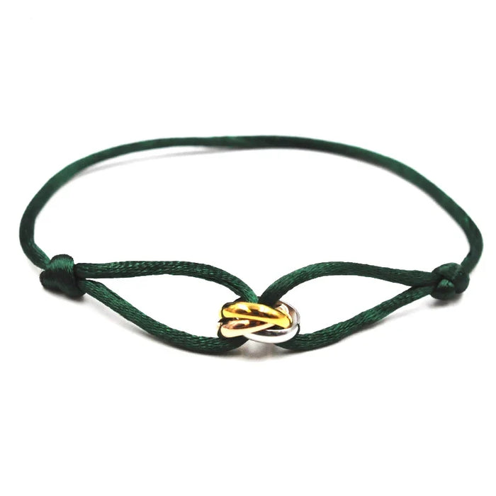 Bracelet Rope Chain Wrap Bracelet Adjustable Unisex jewellery 3 Metal Buckle Fall 2026 Trend Gift