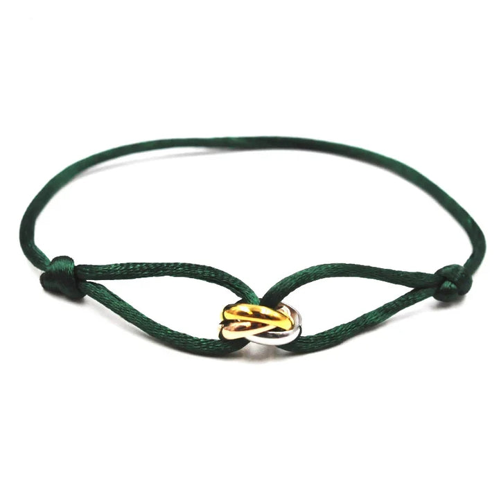 Bracelet Rope Chain Wrap Bracelet Adjustable Unisex jewellery 3 Metal Buckle Fall 2026 Trend Gift