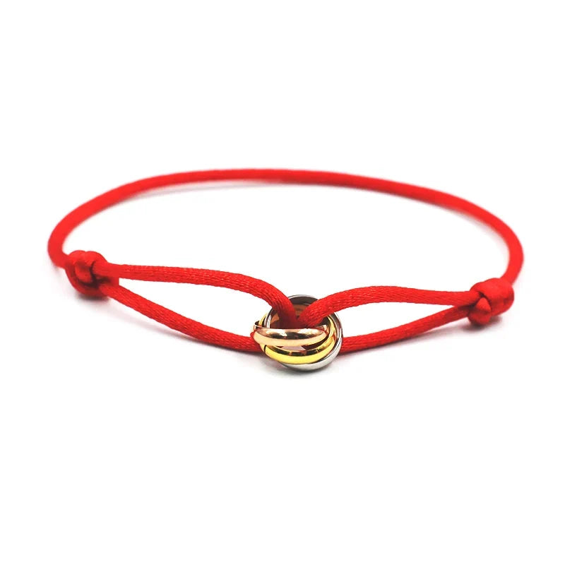 Bracelet Rope Chain Wrap Bracelet Adjustable Unisex jewellery 3 Metal Buckle Fall 2026 Trend Gift