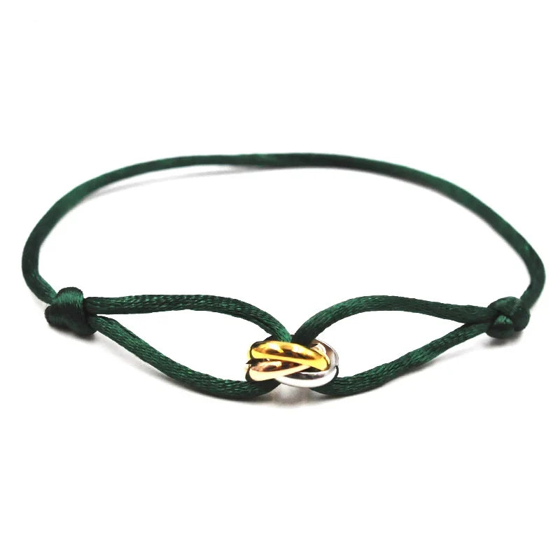 Bracelet Rope Chain Wrap Bracelet Adjustable Unisex jewellery 3 Metal Buckle Fall 2026 Trend Gift
