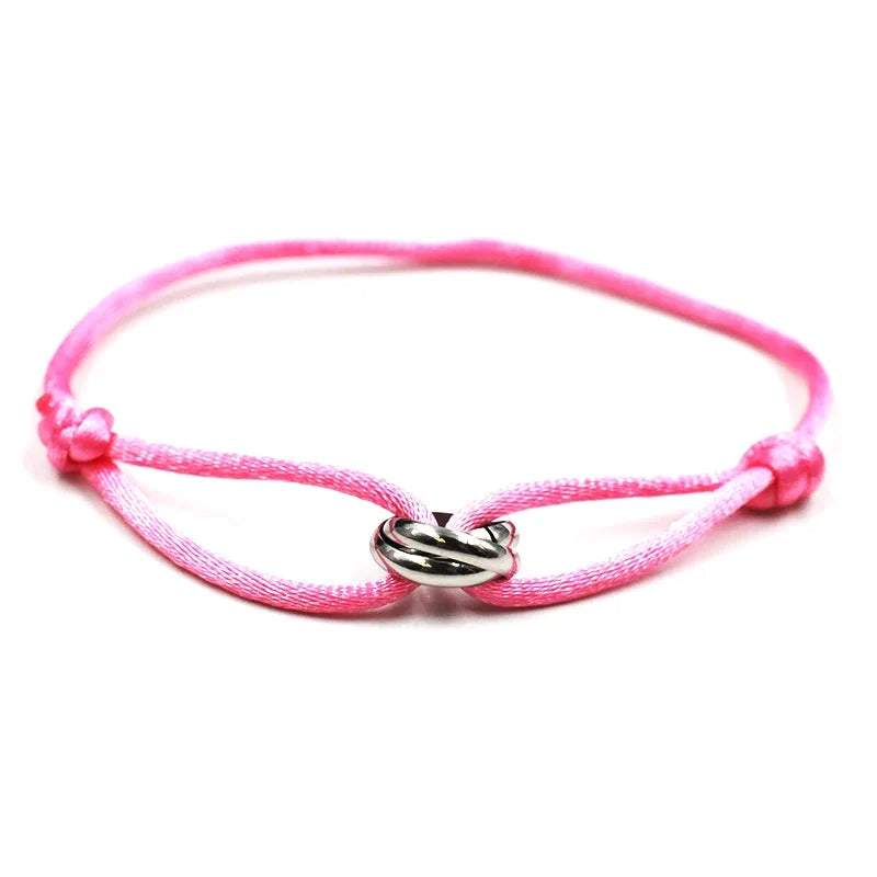 Bracelet Rope Chain Wrap Bracelet Adjustable Unisex jewellery 3 Metal Buckle Fall 2026 Trend Gift