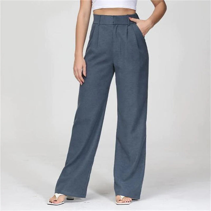 Breathable women’s palazzo Trousers – high-waisted, wide-leg design, for any occasion