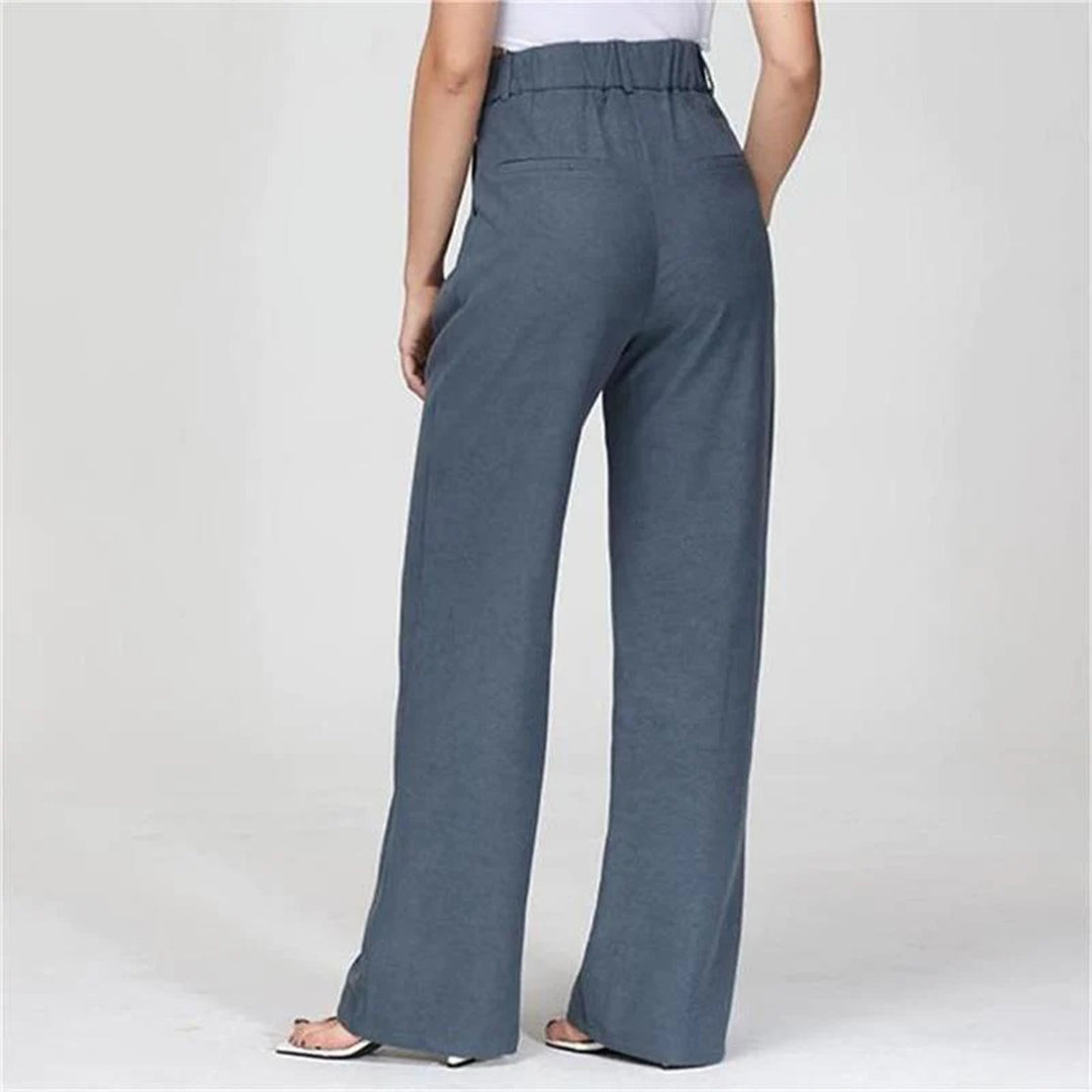 Breathable women’s palazzo Trousers – high-waisted, wide-leg design, for any occasion