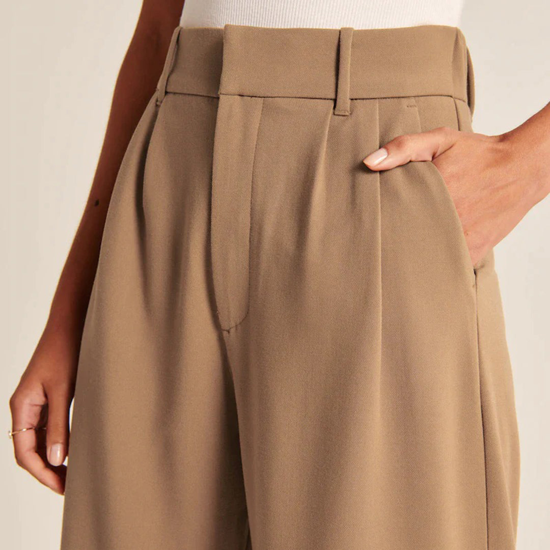 Breathable women’s palazzo Trousers – high-waisted, wide-leg design, for any occasion