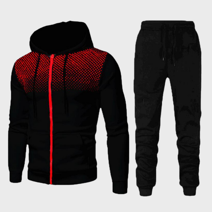 Breathable men’s tracksuit – slim fit, soft fabric, for sports and leisure