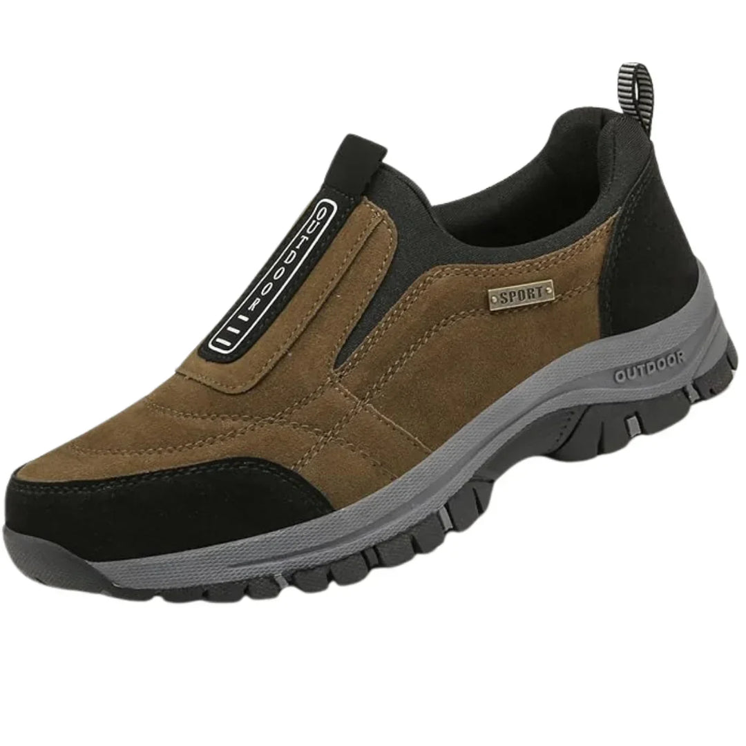 Orthopaedic Hiking Shoes for Women with Non-Slip Rubber Sole and Comfortable Round Toe Design